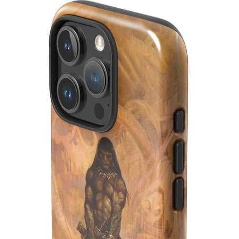 Barbarian by Frazetta iPhone 16 Pro Impact Case